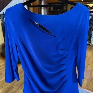 Joseph Ribkoff Royal Blue Long Sleeve Dress